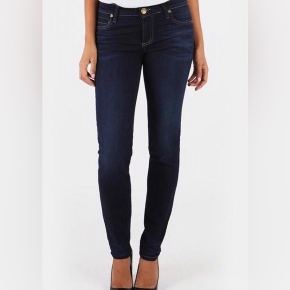 KUT from the cloth Diana mid rise relaxed skinny jeans